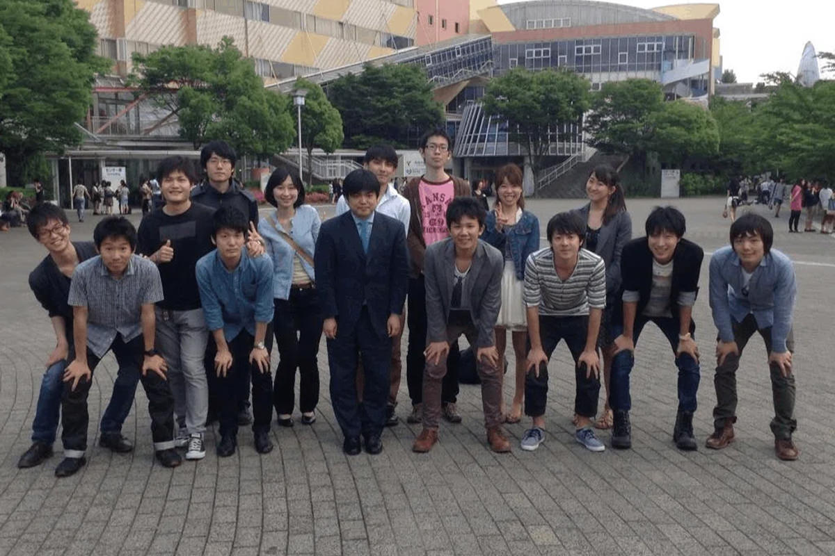 新歓合宿の終わりの時の1枚